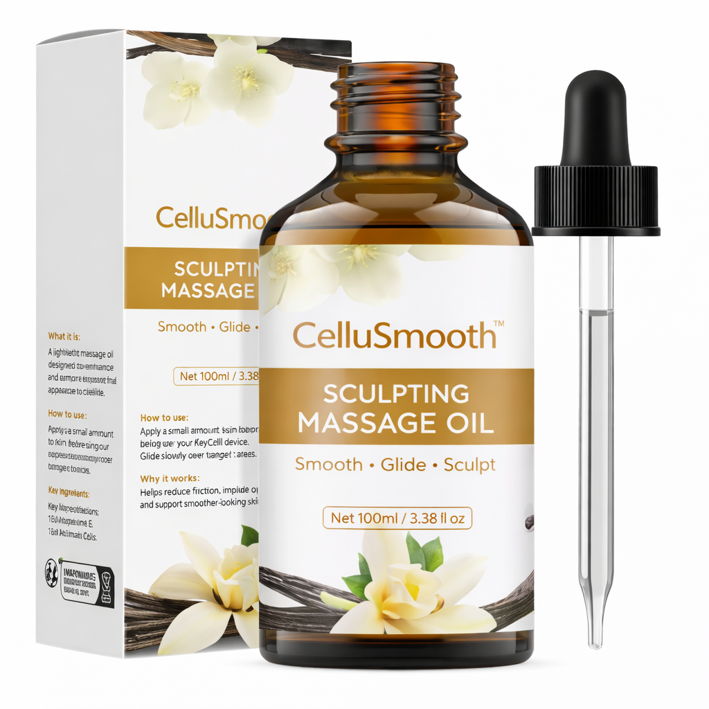 Cellulite Massage Oil (Vanilla Scent)